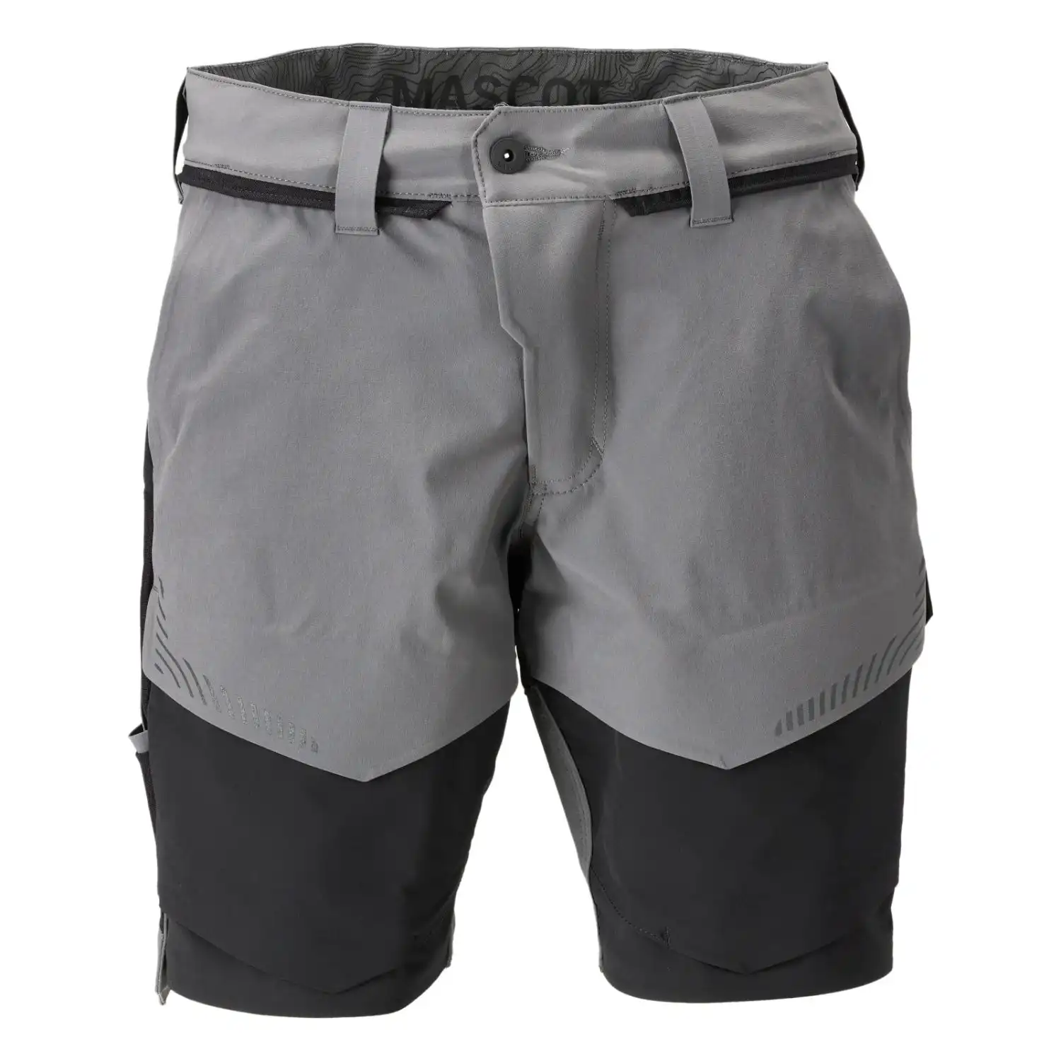 Stretch-Shorts "22149-605" Customized in anthrazit/schwarz, 24C60 - Thumbnail 1