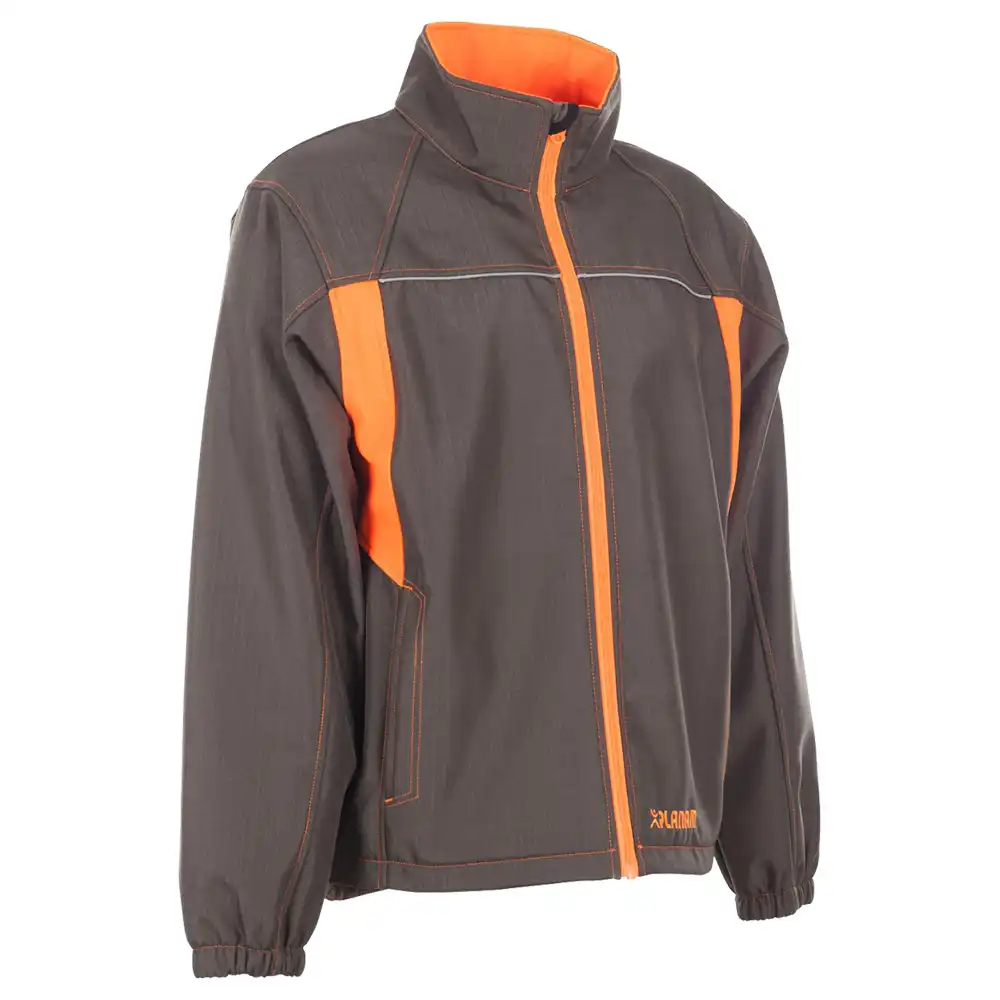 Softshelljacke "BASALT NEON" in olive, L - Bild 1