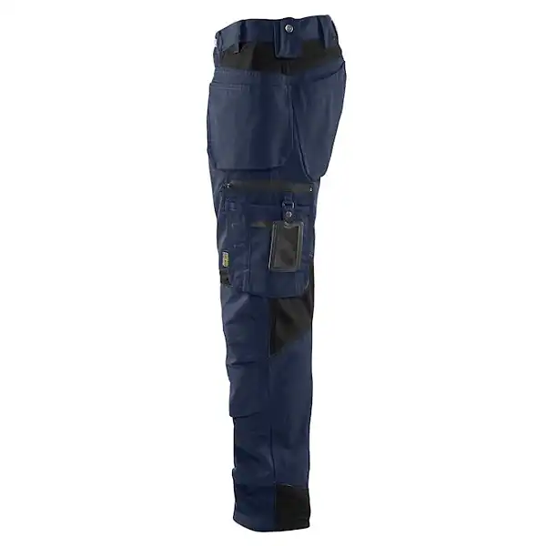 Handwerkerhose "1555" in marine/schwarz, C48 - Thumbnail 3