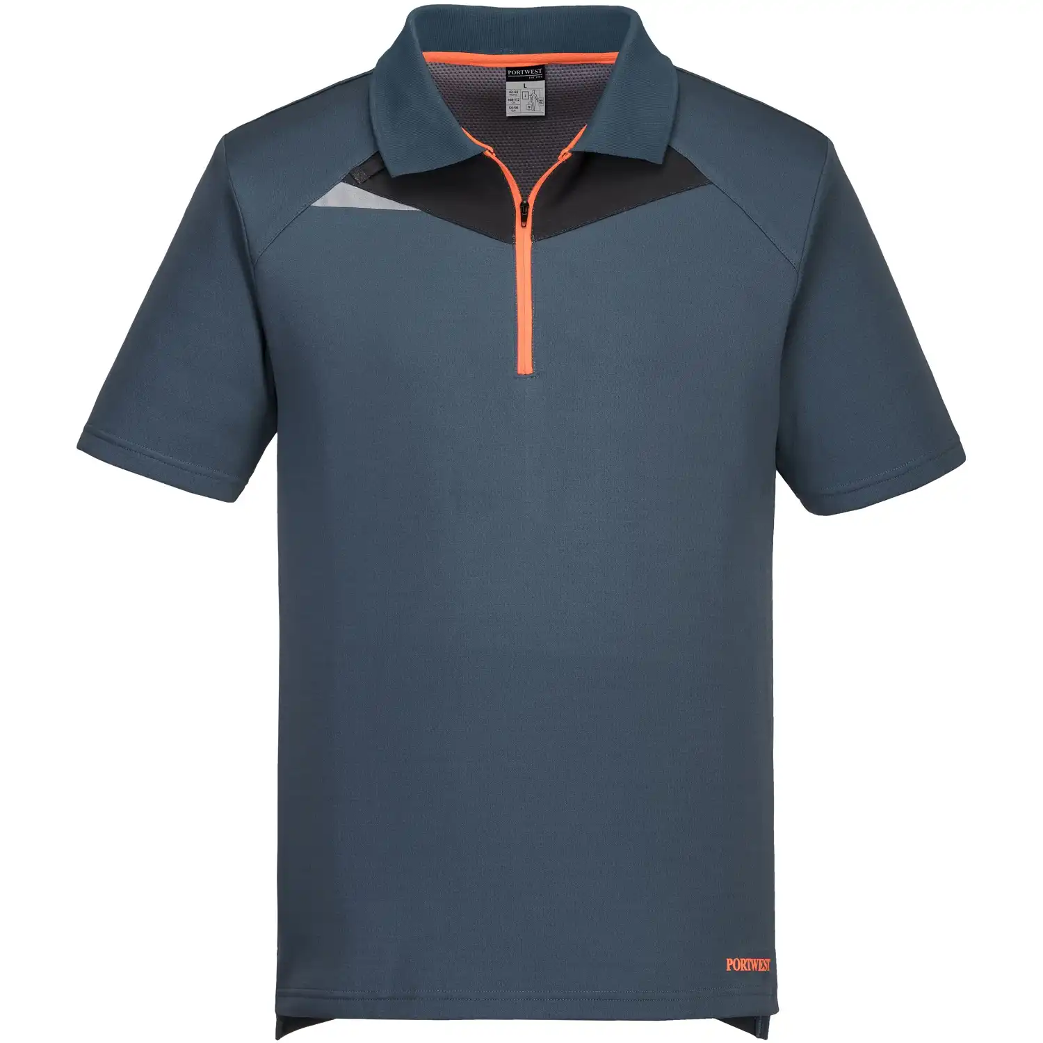 Polo-Shirt "DX410" DX4 in metro blue, S - Thumbnail 1