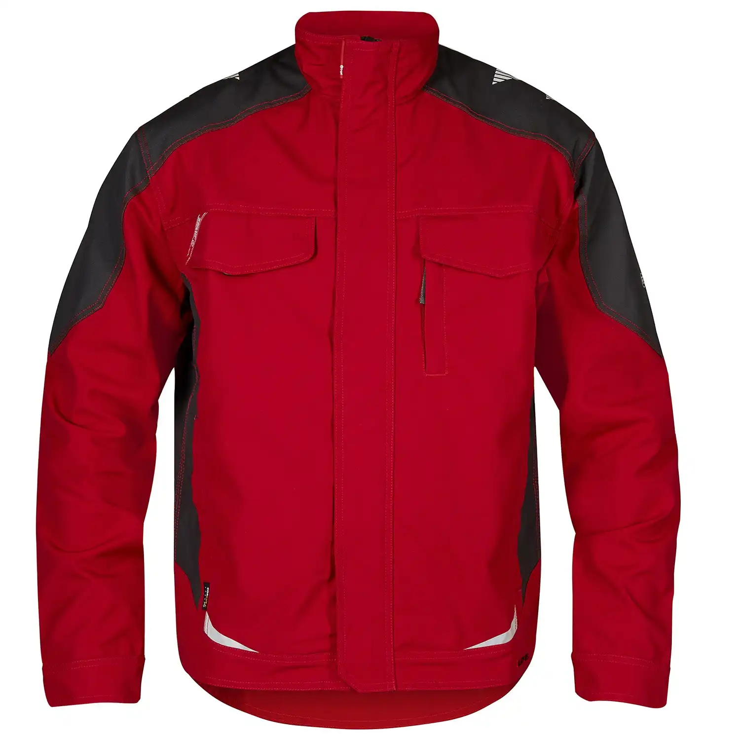 Arbeitsjacke "1810-254" Galaxy in rot/schwarz, S - Thumbnail 1
