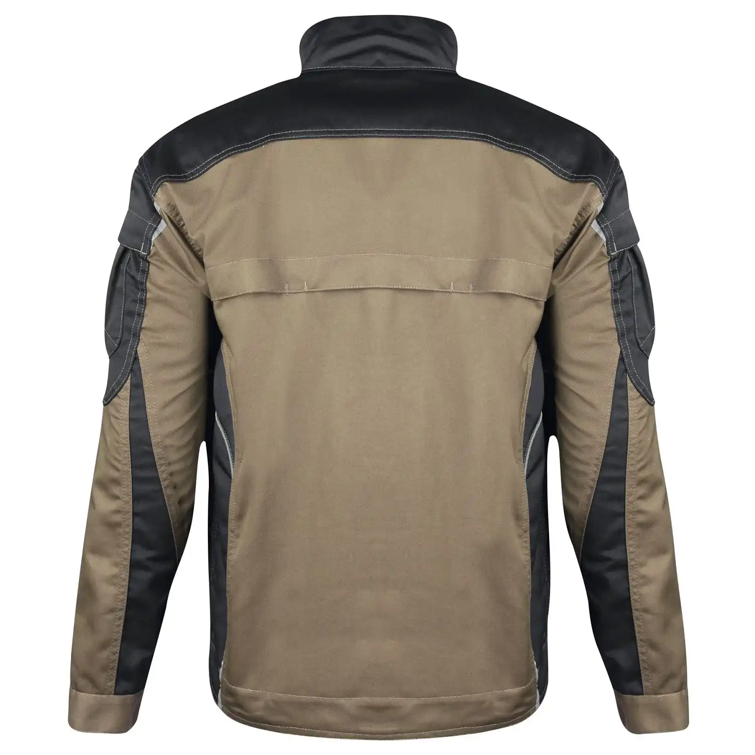 Blousonjacke "BESTWORK NEW" in khaki/Schwarz, M - Thumbnail 2