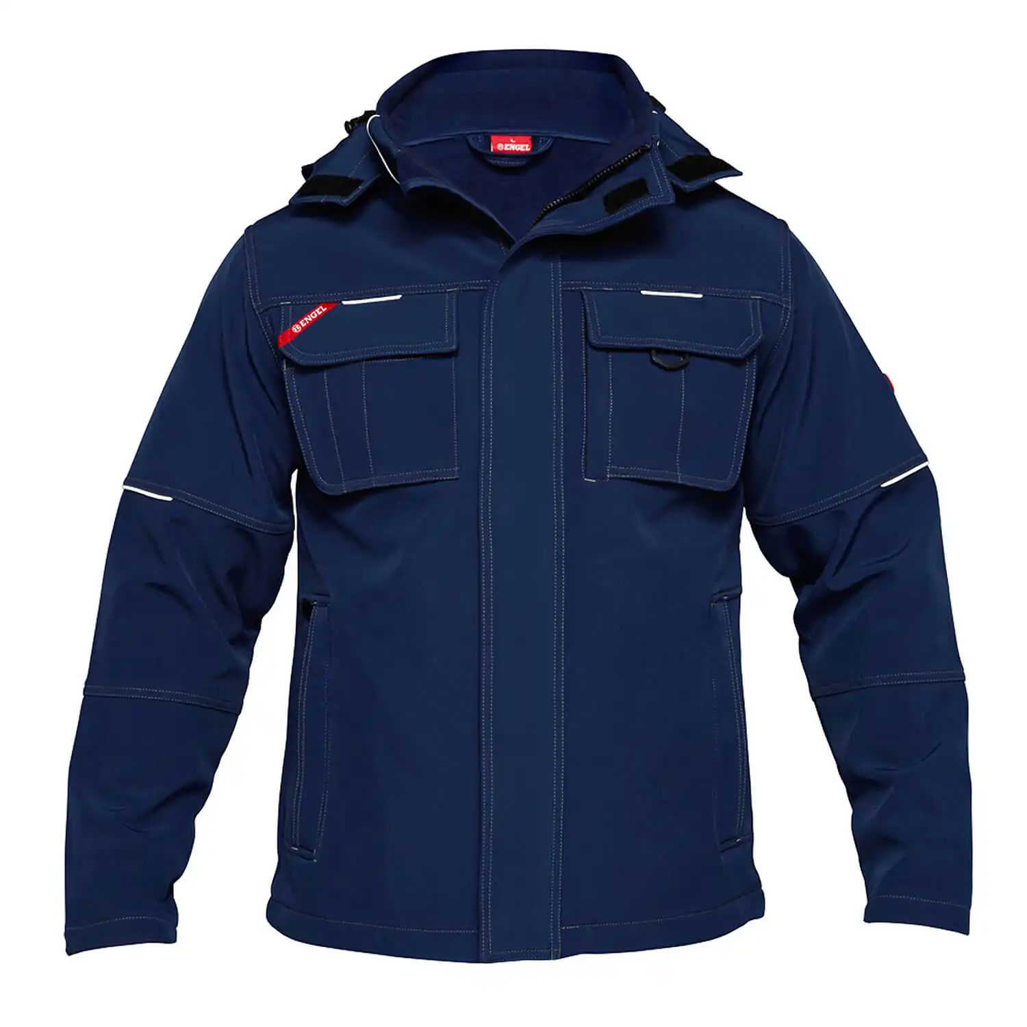 Softshelljacke "1260-229" Combat in marine, L - Thumbnail 1