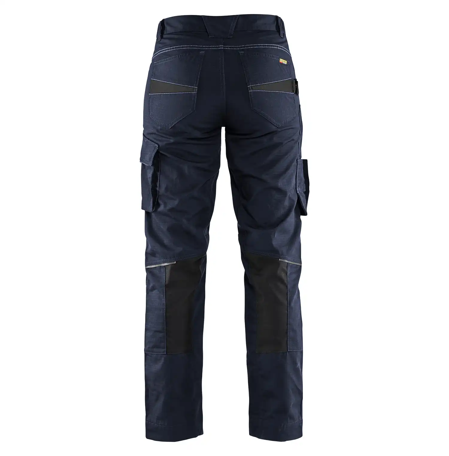 Damen Stretch Servicehose "7195" in Dunkelmarine/Schwarz, C50 - Thumbnail 2