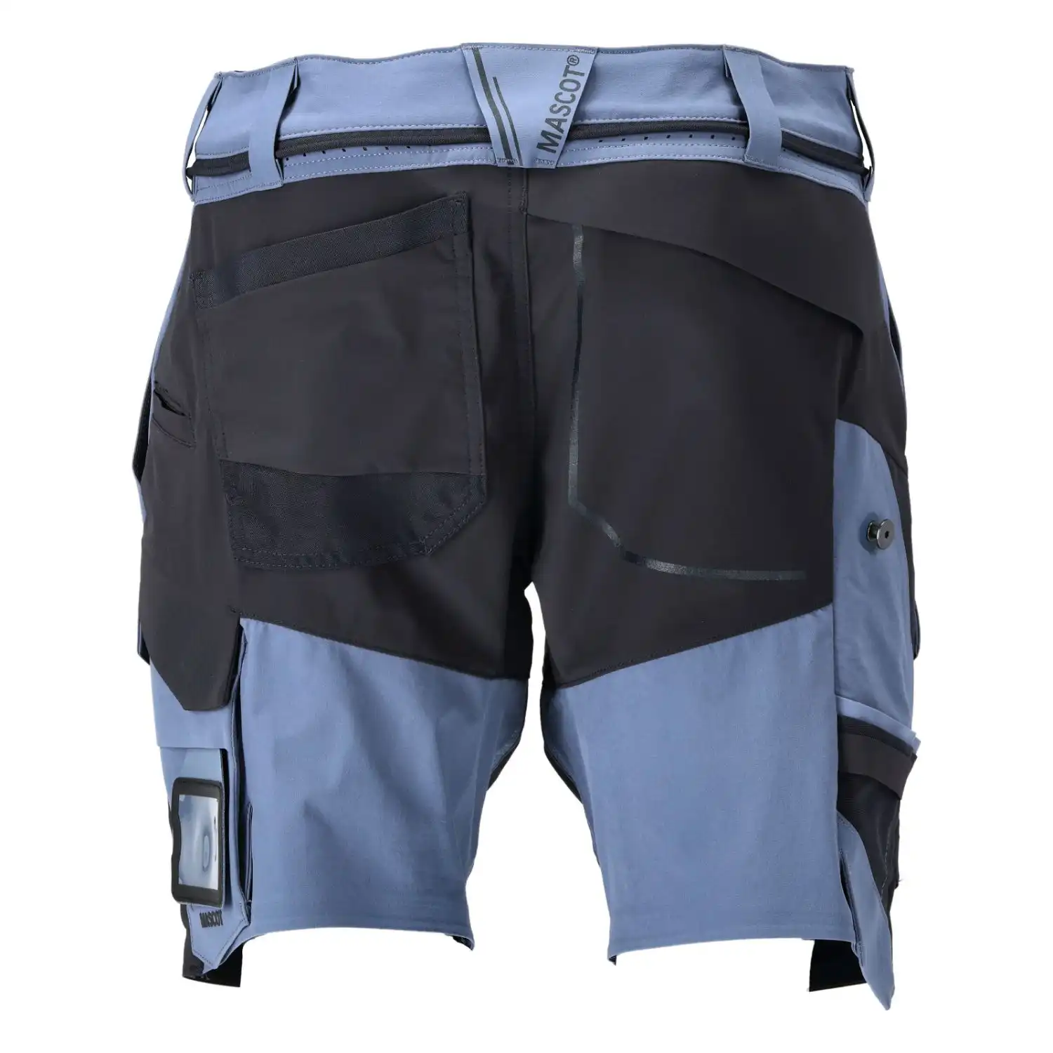 Stretch-Shorts "22149-605" Customized in steinblau/schwarzblau, 24C46 - Thumbnail 2