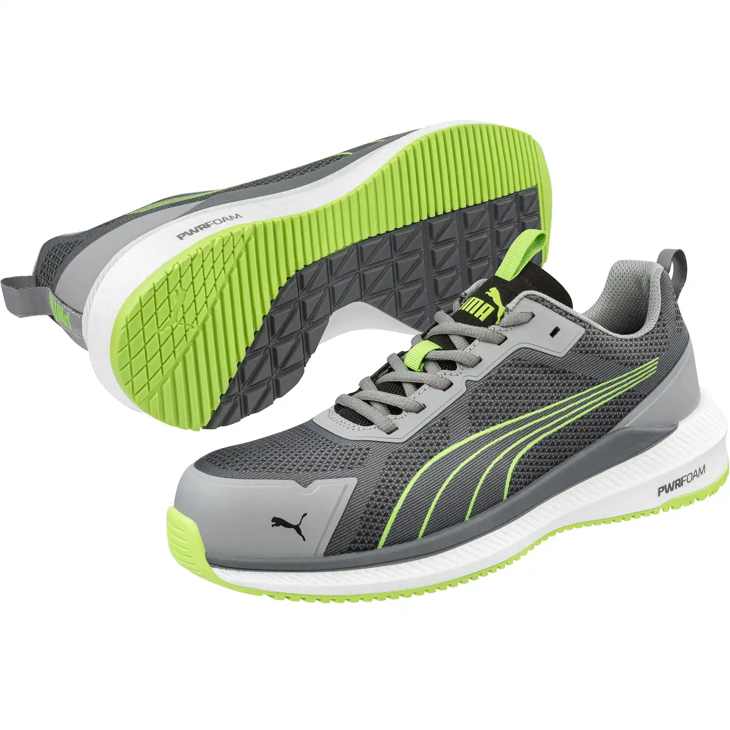 Sicherheitshalbschuhe S1PS "SLIDE GREY/GREEN LOW" Motion PWR in 39 - Bild 1