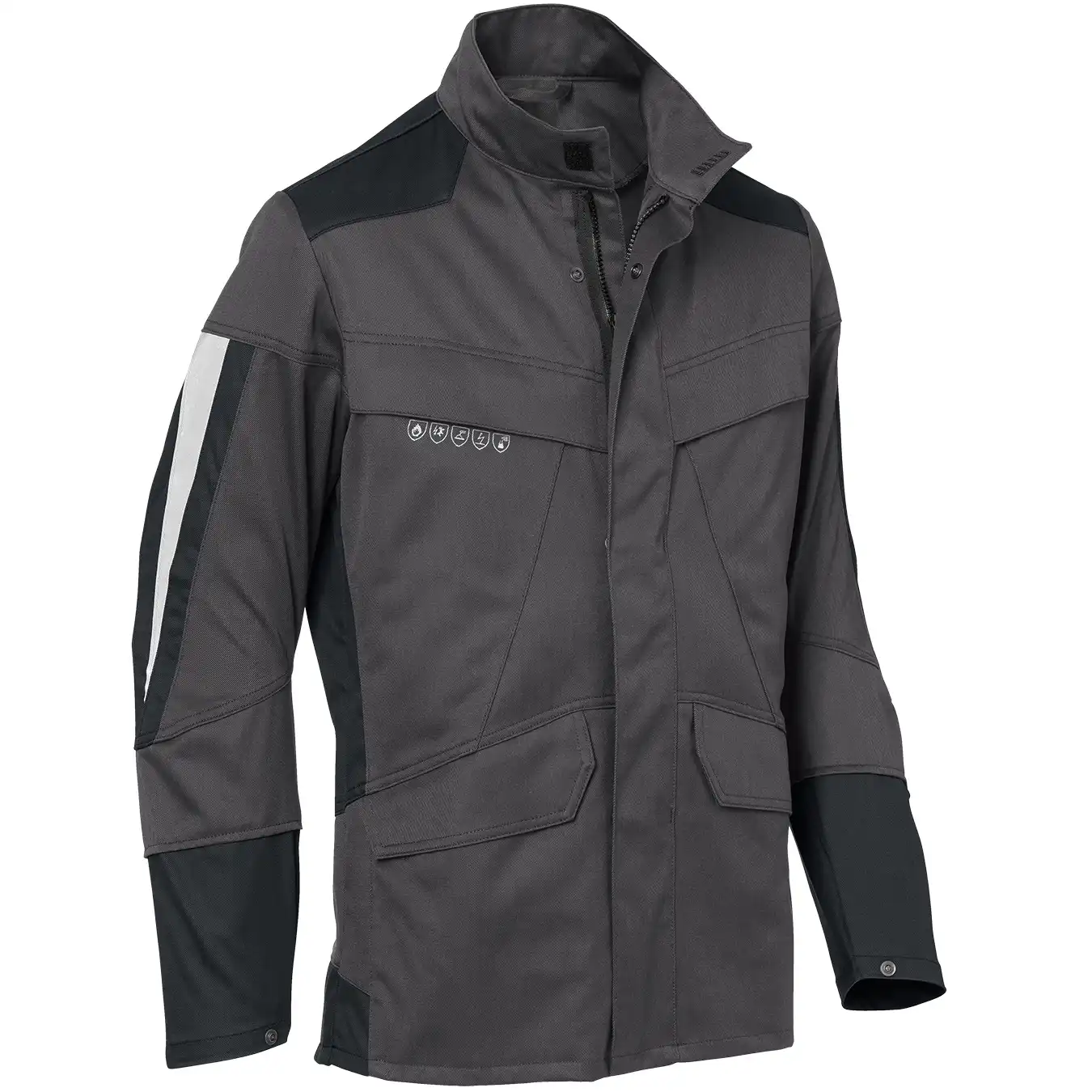 Multinorm Arbeitsjacke "PROTECTIQ" arc1 in anthrazit/schwarz, 110 - Thumbnail 1