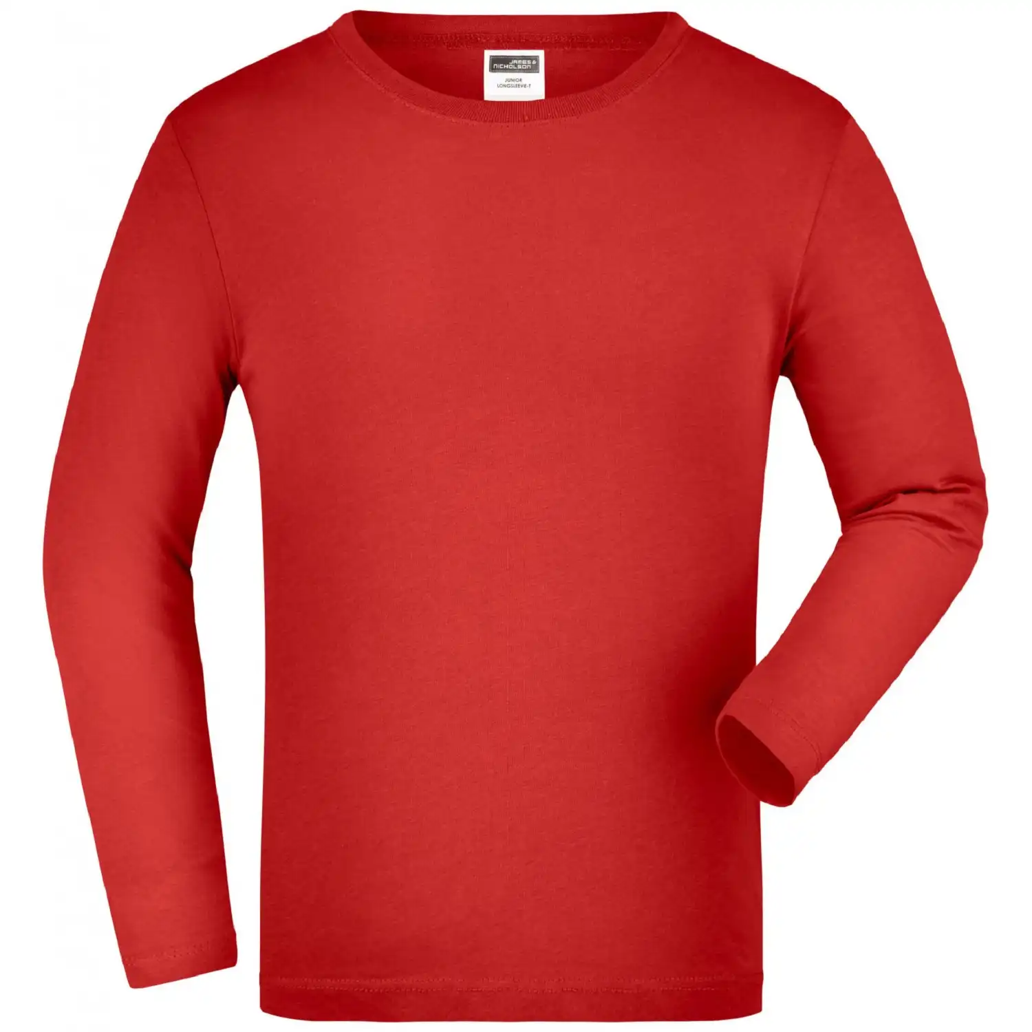 Kinder Langarm-Shirt "JN913K" in red, L - Bild 1