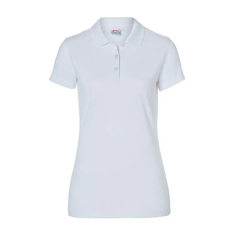 Damen Polo-Shirt 200g/m² "5026" in L, Weiß - Bild 1
