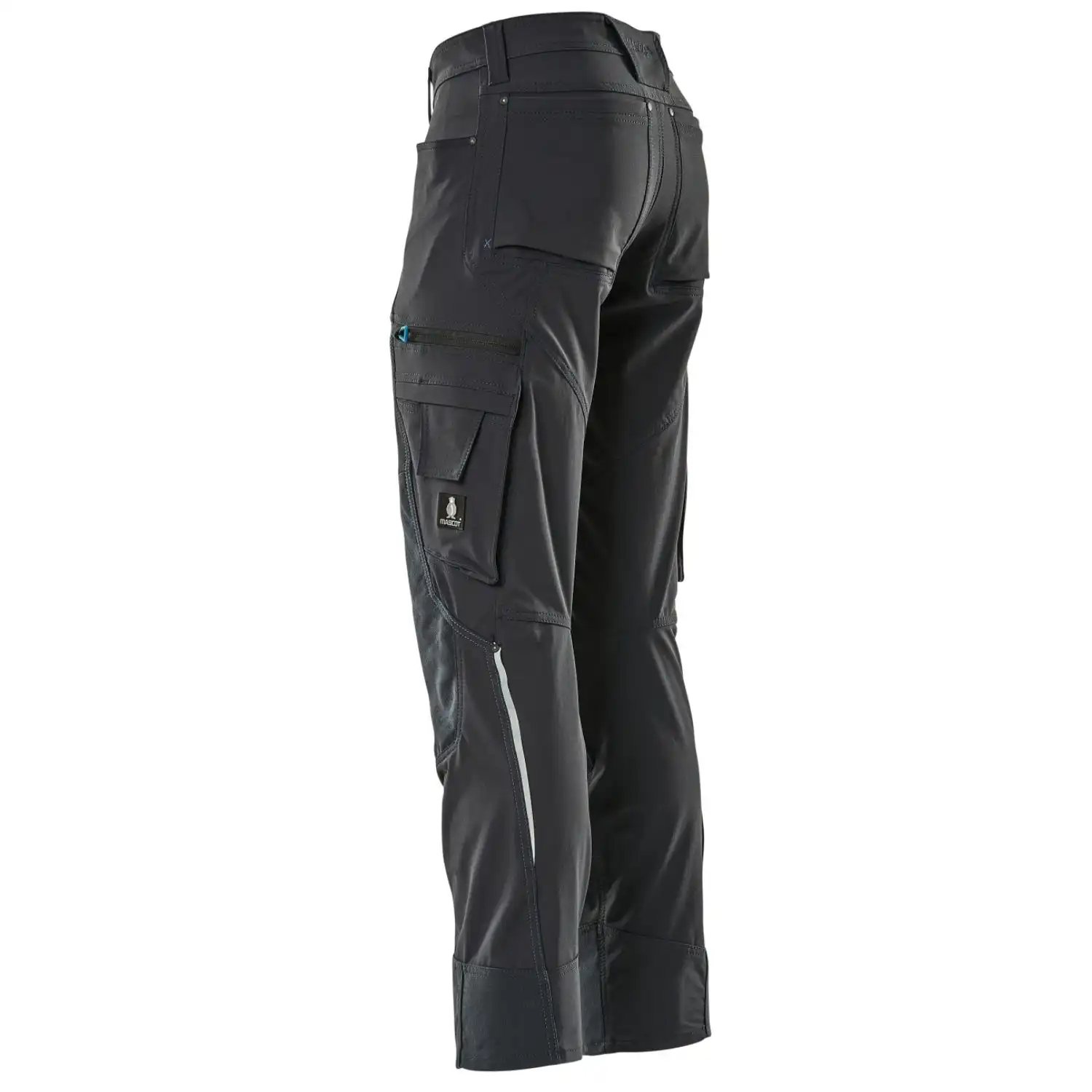 Stretch Bundhose "17179-311" Advanced in schwarzblau, 82C54 (EU 54) - Thumbnail 3
