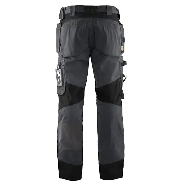 Handwerkerhose "1555" in dunkelgrau/schwarz, C52 - Thumbnail 2