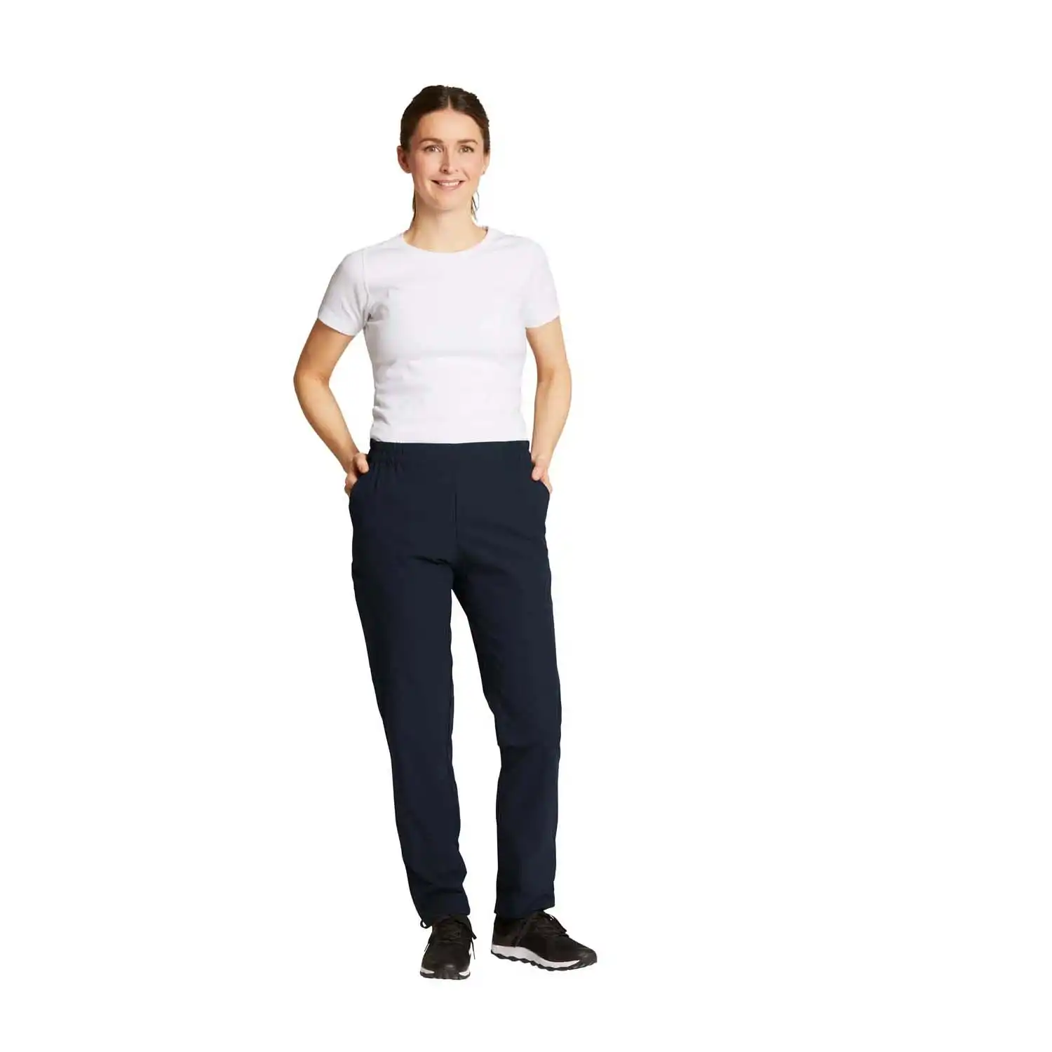 Unisex Stretch Schlupfhose "16219" in dunkelmarine, XS - Thumbnail 3