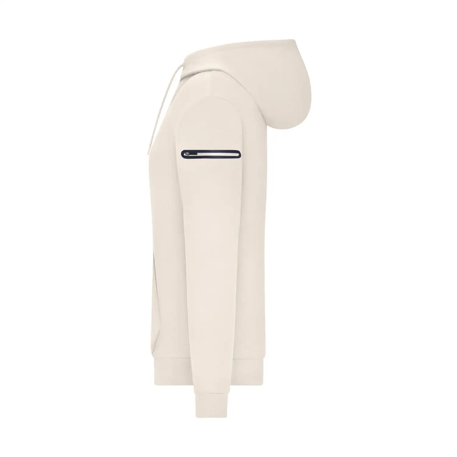 Damen Kapuzen-Sweatshirt "INTERLOCK" 8045 in sand, XL - Thumbnail 3