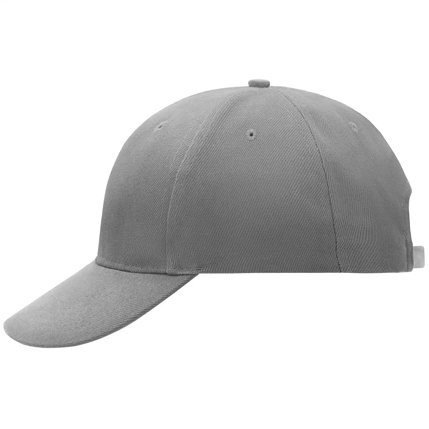 Basecap "MB016" 6-Panel Laminated in dunkelgrau - Bild 1