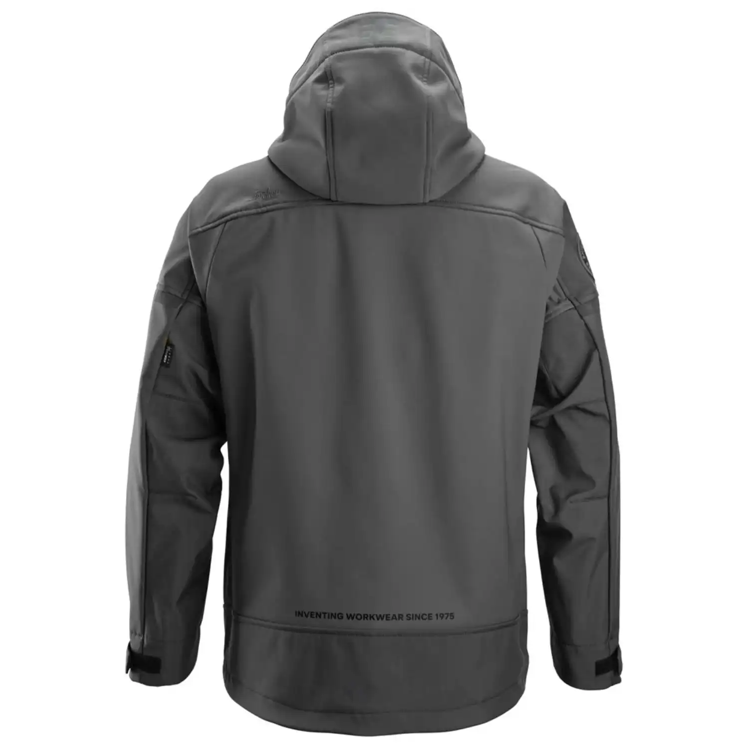 Stretch Softshelljacke "1226" AllroundWork in stahlgrau, XS - Thumbnail 2
