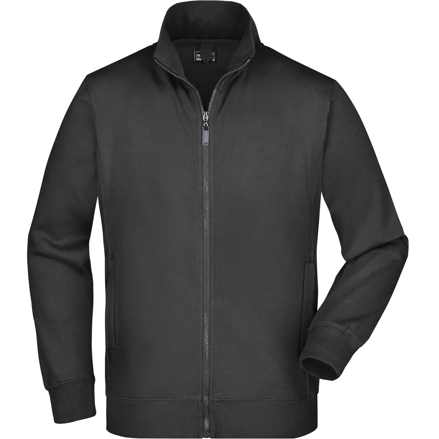 Sweatjacke "JN046" in schwarz, L - Bild 1