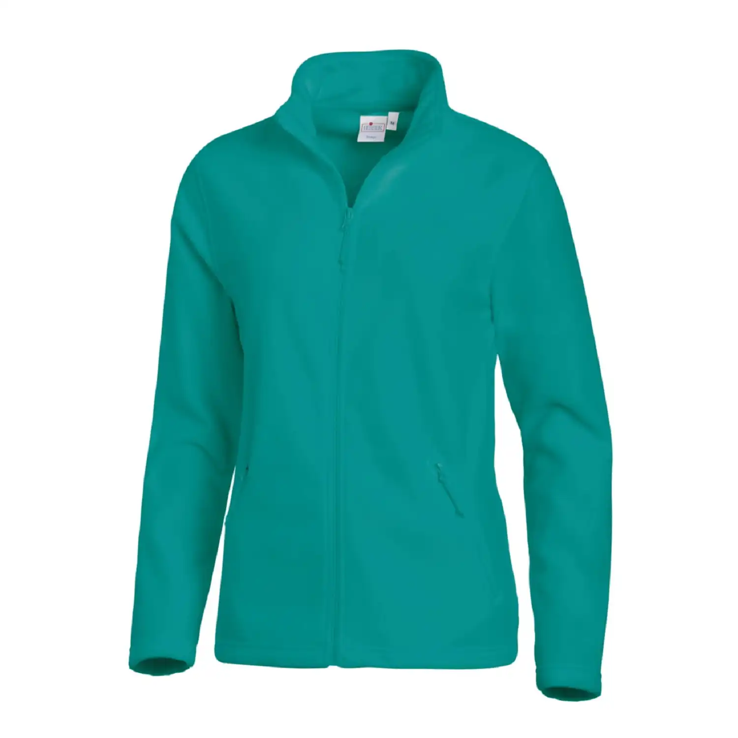 Damen-Fleecejacke "08/2662" in petrol, 3XL - Bild 1