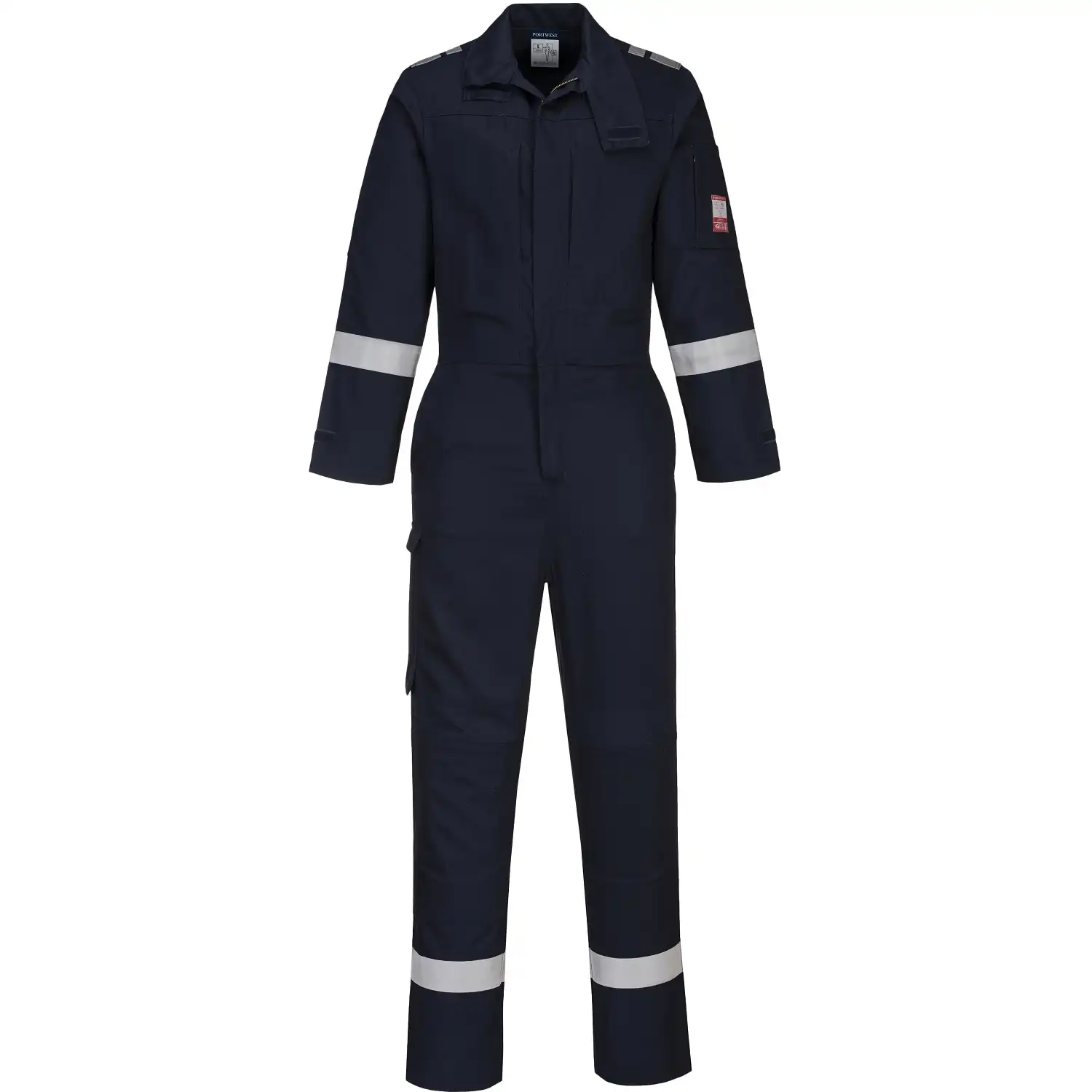 Multinorm Overall Kl. 1 "FR502" Bizflame Plus in marine, L - Thumbnail 1