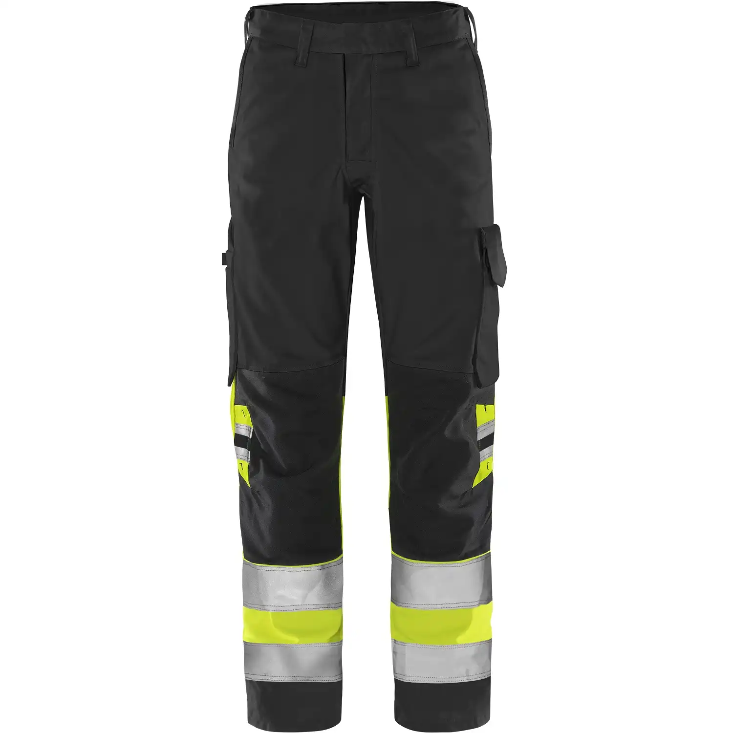 Warnschutz Bundhose Kl. 1 "2649 GPLU" Green Trofta in gelb/schwarz, C44 - Thumbnail 1