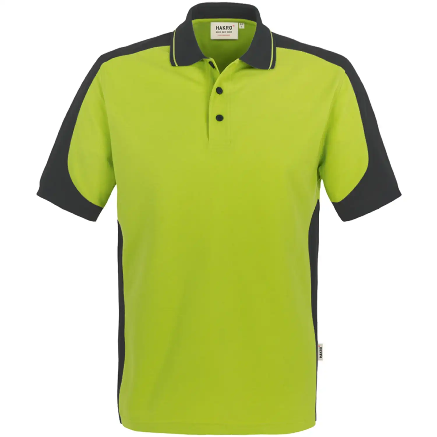 Polo-Shirt "PERFORMANCE CONTRAST" 839 in kiwi, XL - Bild 1