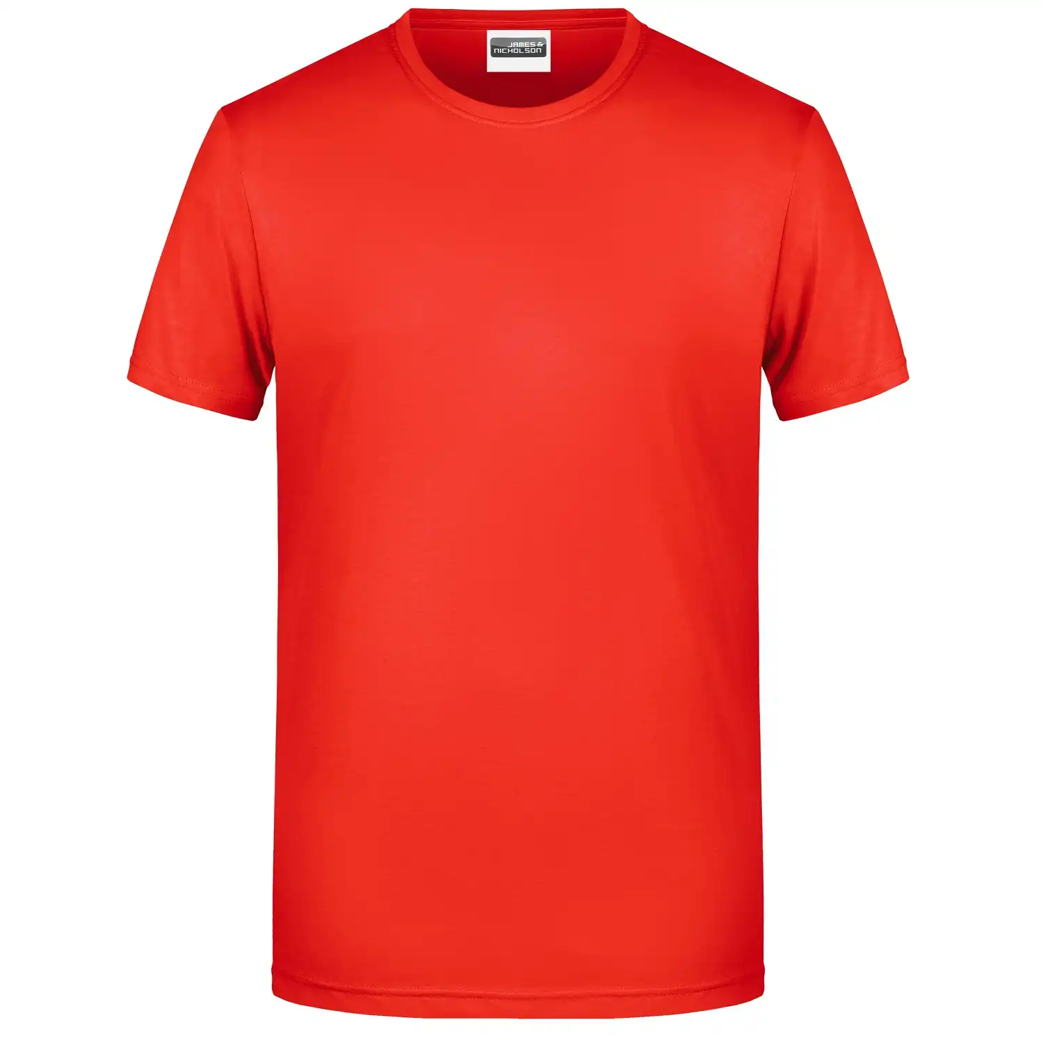 Basic T-Shirt "8008" in grenadine, 3XL - Bild 1