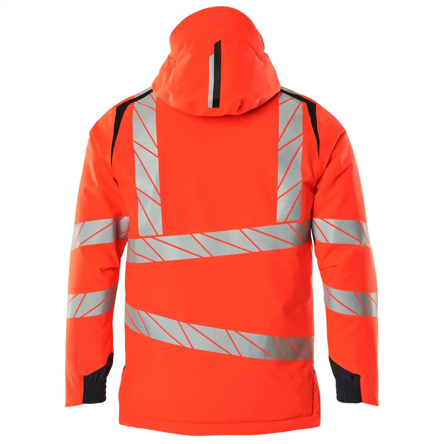 Warnschutz Winterjacke "ACCELERATE SAFE" in rot/schwarzblau, 3XL - Thumbnail 2