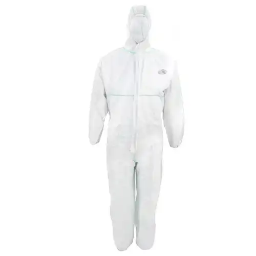 Chemie-Schutzoverall Typ5/6 (SMMS)- CoverTex® weiß in XL - Bild 1