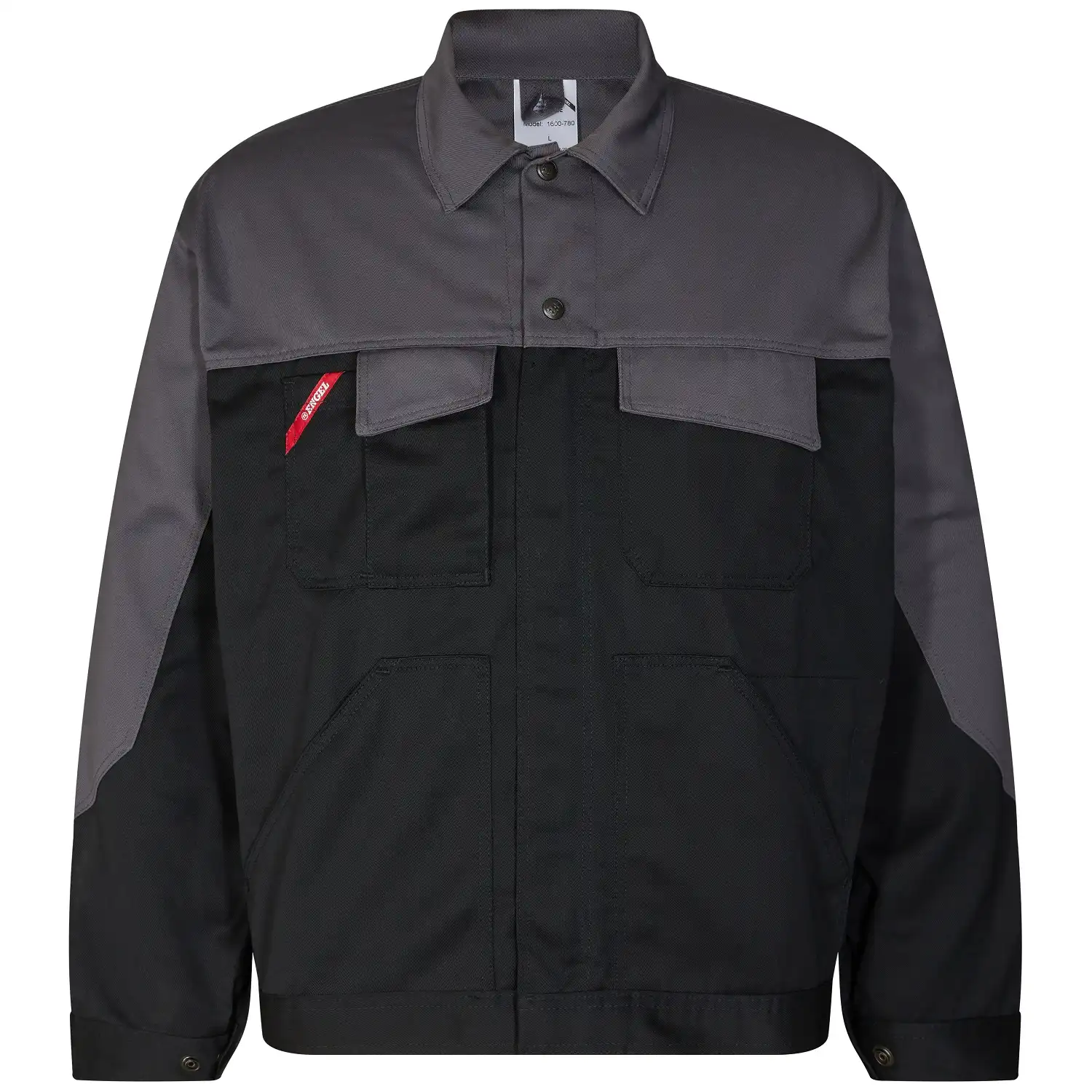 Bundjacke "1600-780" Tnerprise 300 g/m² in schwarz/grau, L - Bild 1
