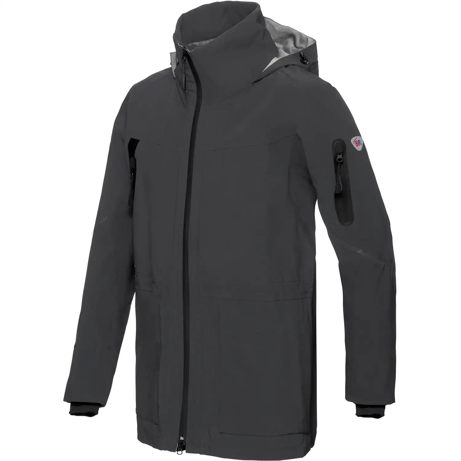 Wetterschutzjacke "1831-104" Outdoor in anthrazit, L - Thumbnail 1