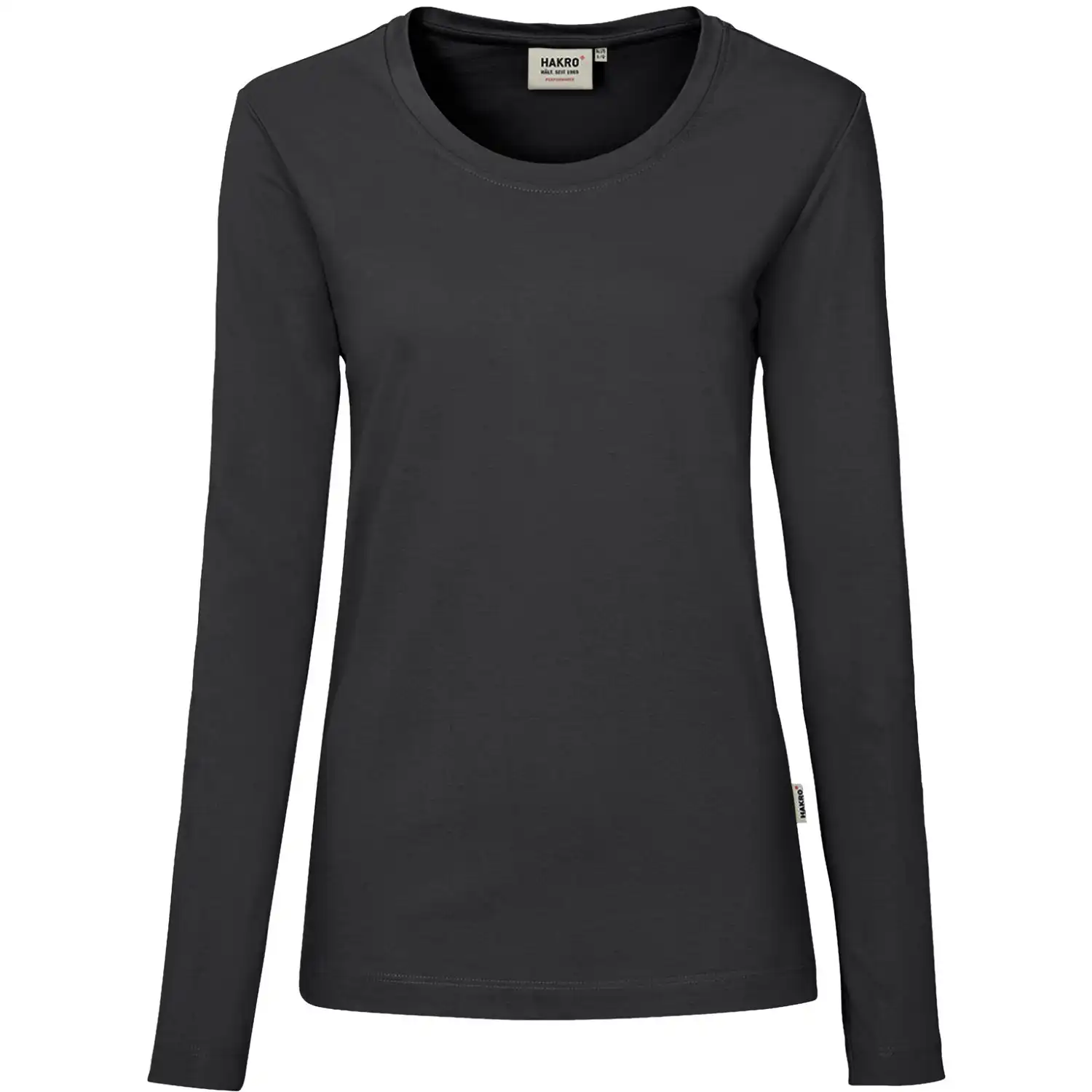 Damen Longsleeve-Shirt "Performance" 179 in karbongrau, M - Bild 1