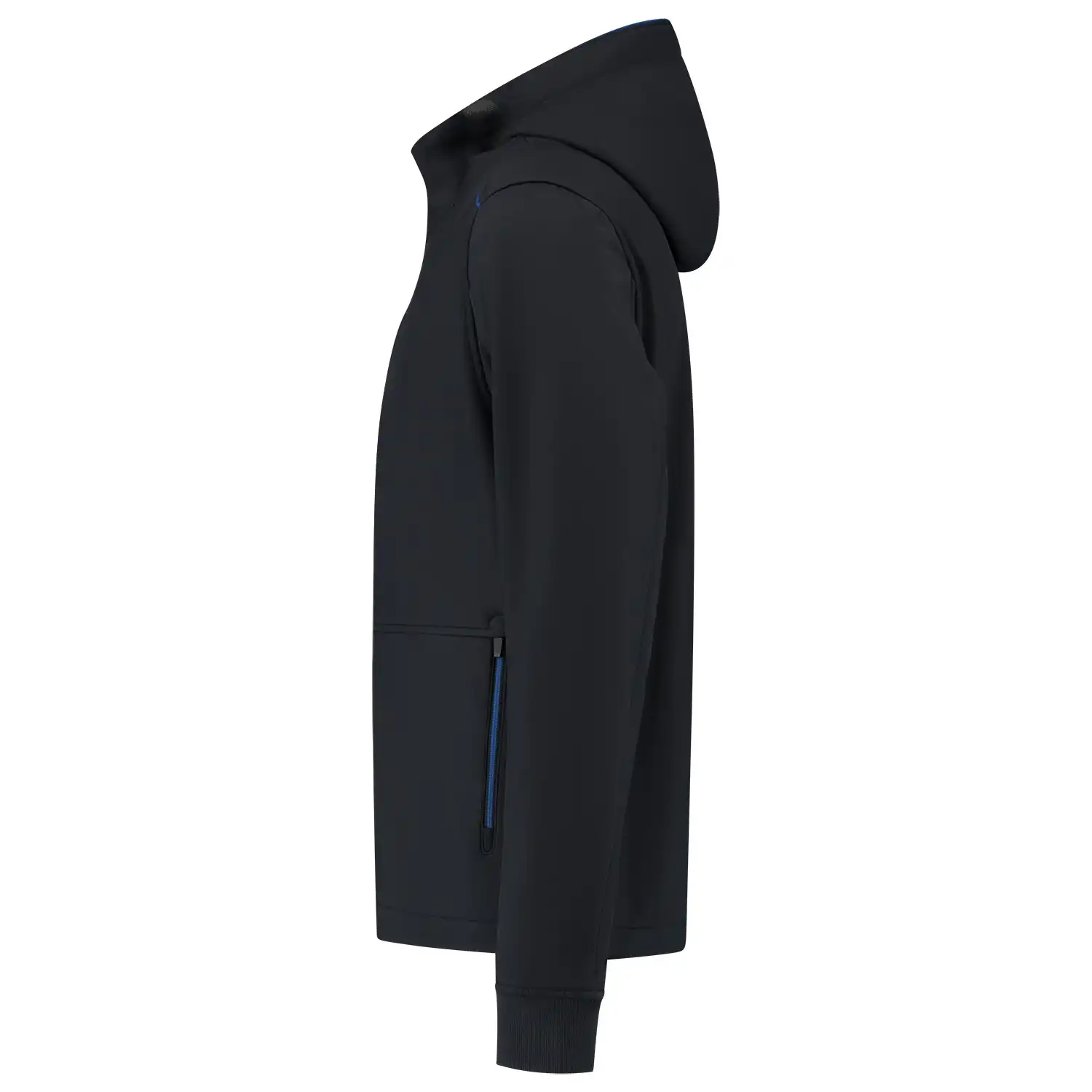 Softshelljacke "402705" Accent in XS, navy/royal blue - Thumbnail 4