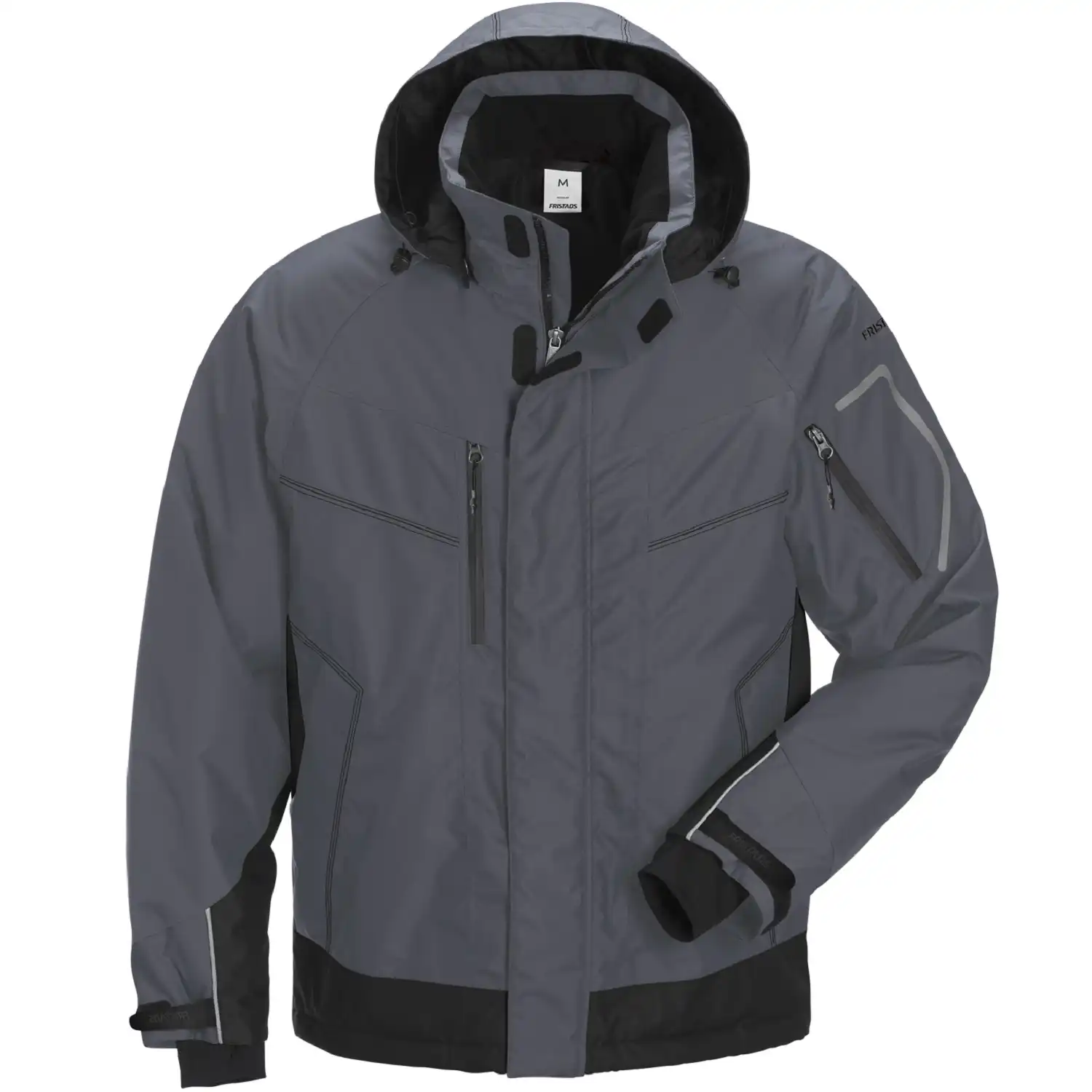 Winterjacke "4410 GTT" in grau/schwarz, M - Thumbnail 1