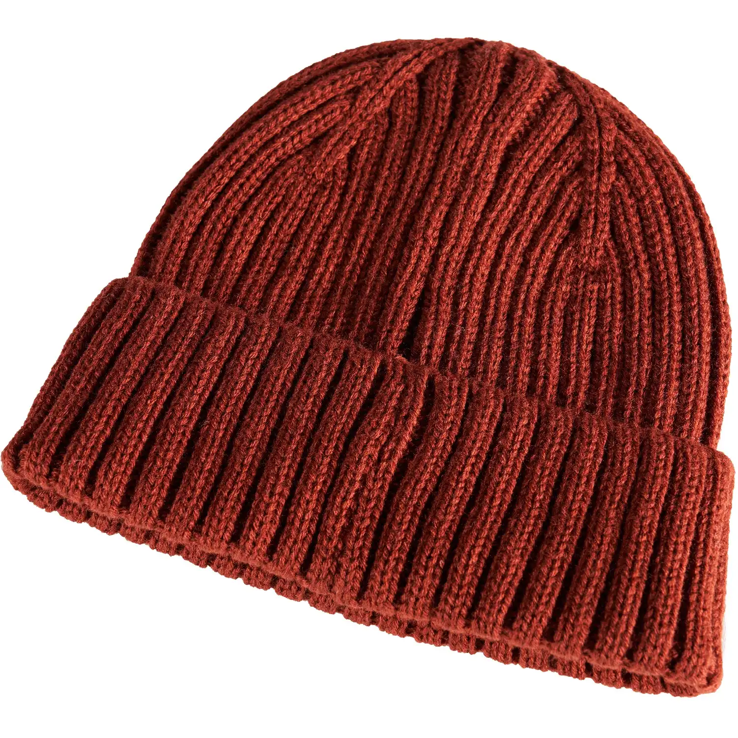 Strickmütze "23050-647" Customized in herbstrot - Bild 1