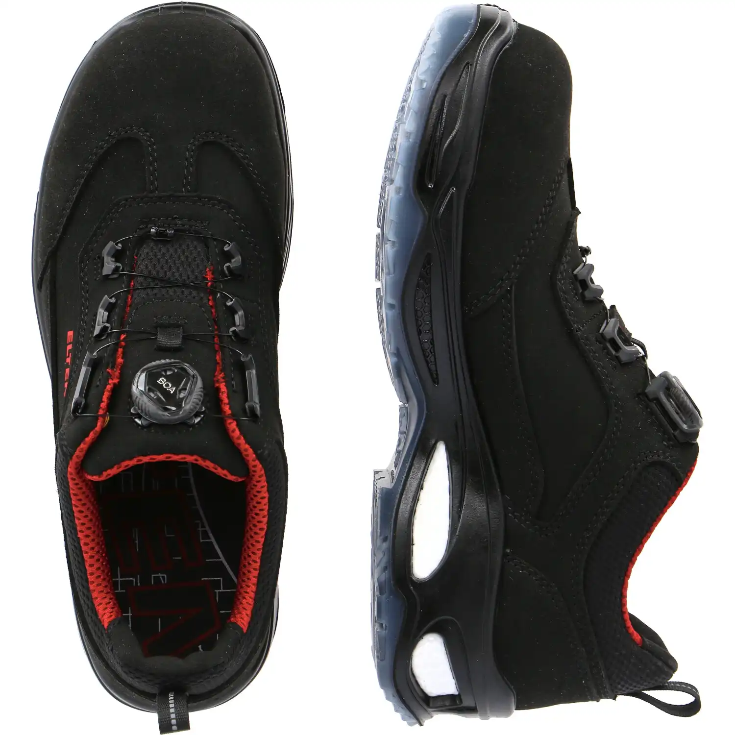 Sicherheitshalbschuhe S2 "OWEN BOA® BLACK LOW" ESD WELLMAXX in 47 - Thumbnail 2