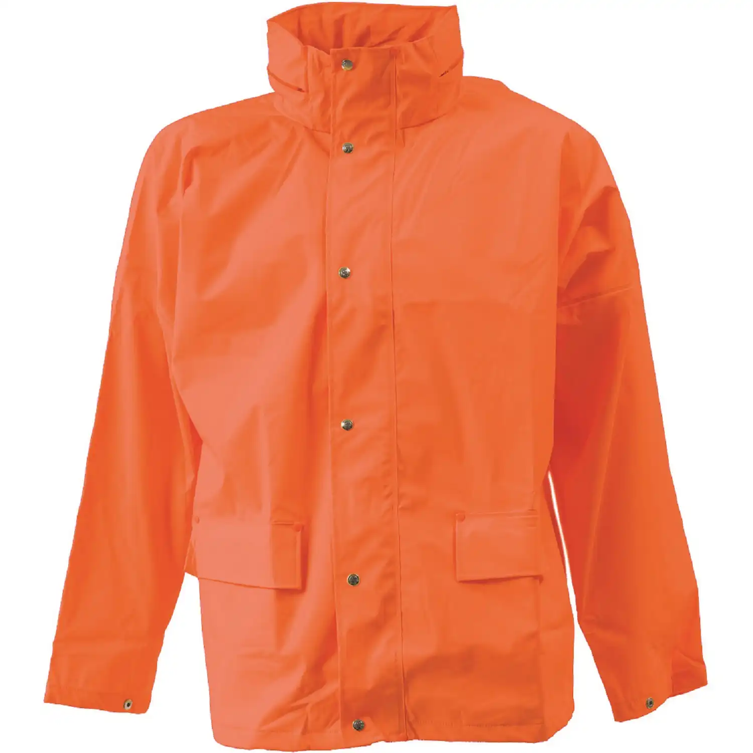 PU Regenjacke "026300" Dry Zone in Orange, L - Thumbnail 1