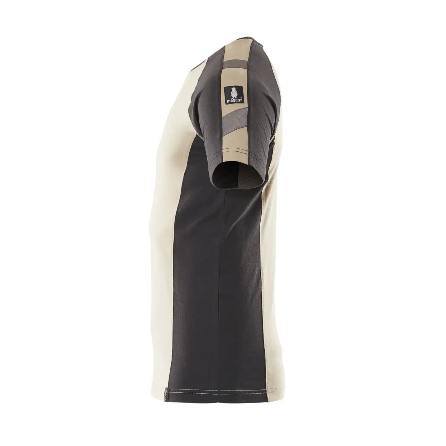 T-Shirt "POTSDAM" Unique in khaki/Schwarz, 3XL - Thumbnail 3