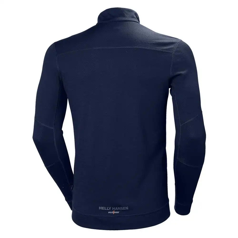 Langarm-Shirt "LIFA MERINO" Halfzip in navy, XL - Thumbnail 2