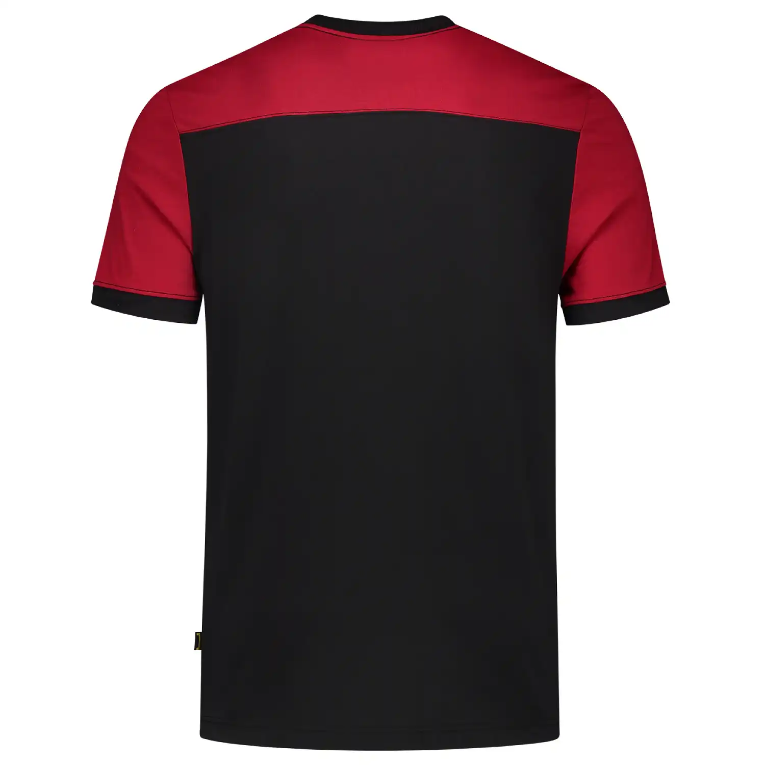 T-Shirt Bicolor "102006" Workwear in black/red, XS - Thumbnail 2