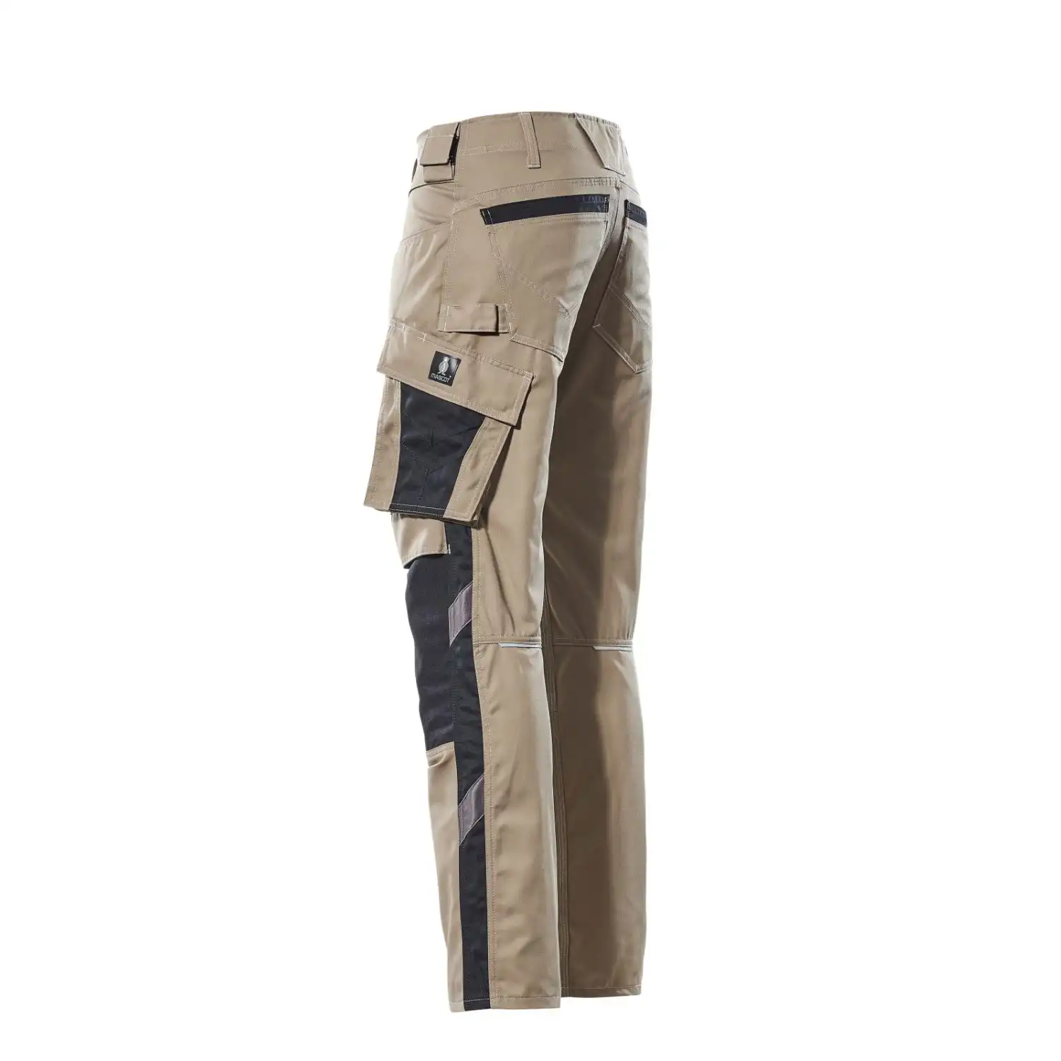 Bundhose "MANNHEIM" Unique mehrfarbig in hellkhaki/schwarz, 76C46 (EU 23) - Thumbnail 3