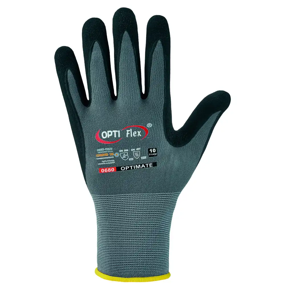 Nitril PU Montagehandschuhe "OPTIMATE" in 10 (XL) - Thumbnail 1