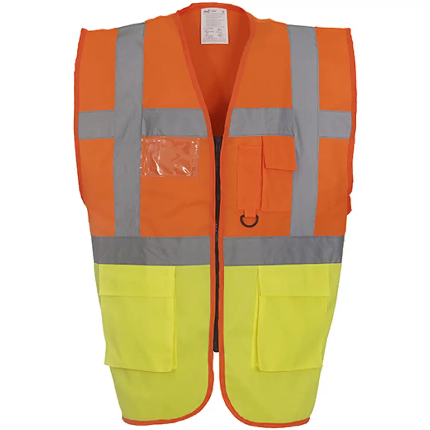 Warnweste / Kennzeichnungsweste "YK801" in orange/gelb, M - Bild 1