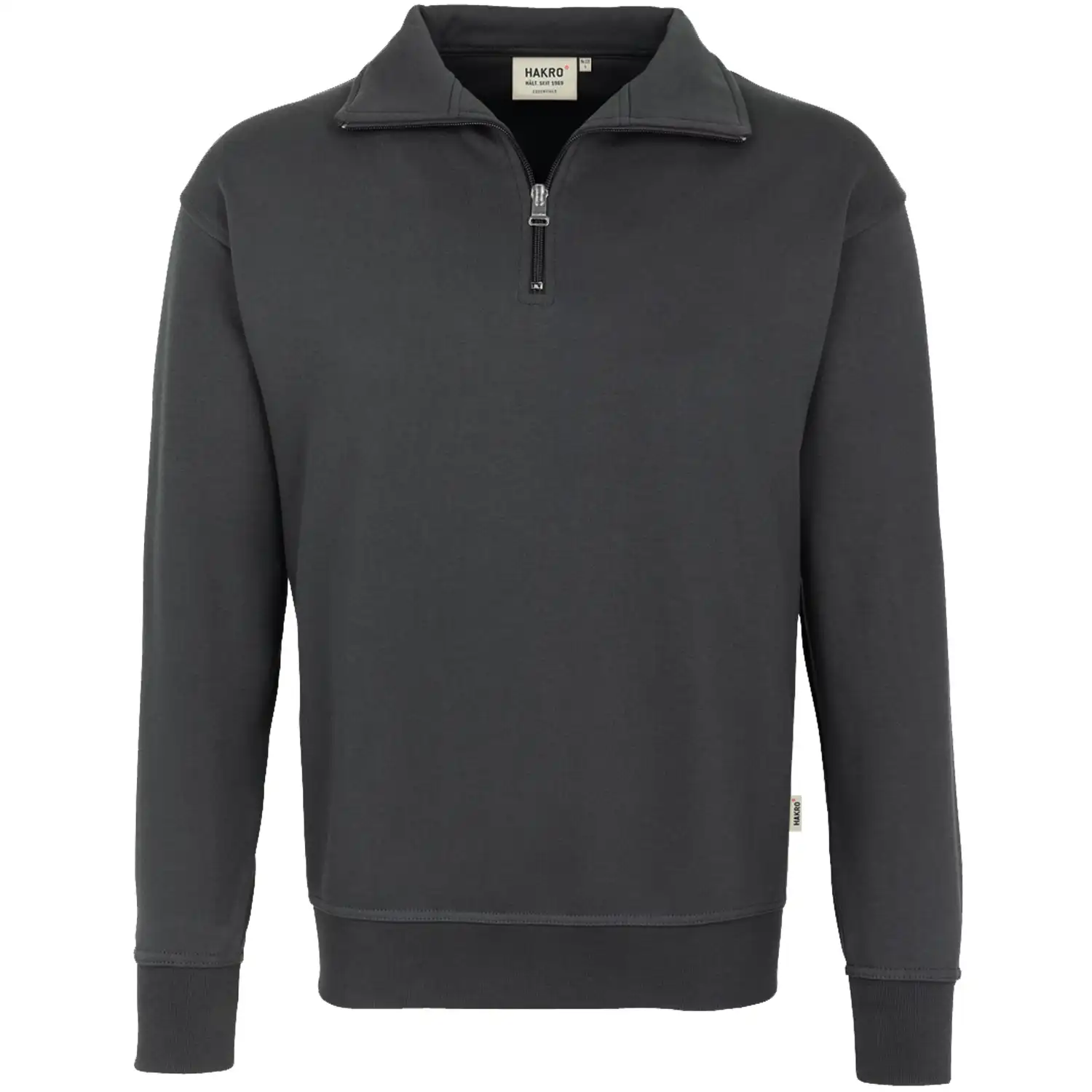 Zip Sweat-Shirt "Premium" 451 in anthrazit, XL - Bild 1