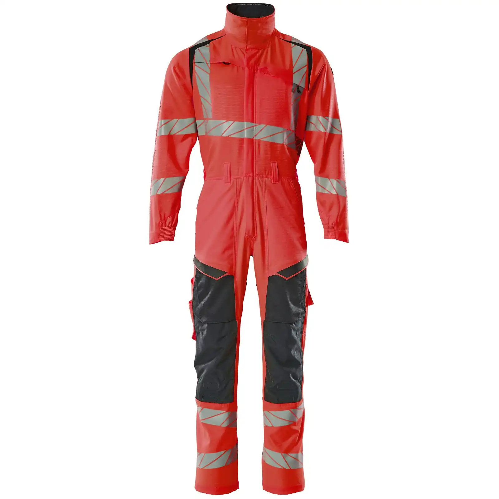 Warnschutz Overall "ACCELERATE SAFE" in rot/schwarzblau, S - Thumbnail 1