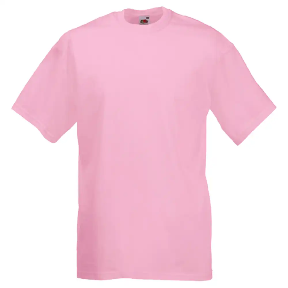 T-Shirt "F140" 100% Baumwolle Valueweight in light pink, L - Bild 1