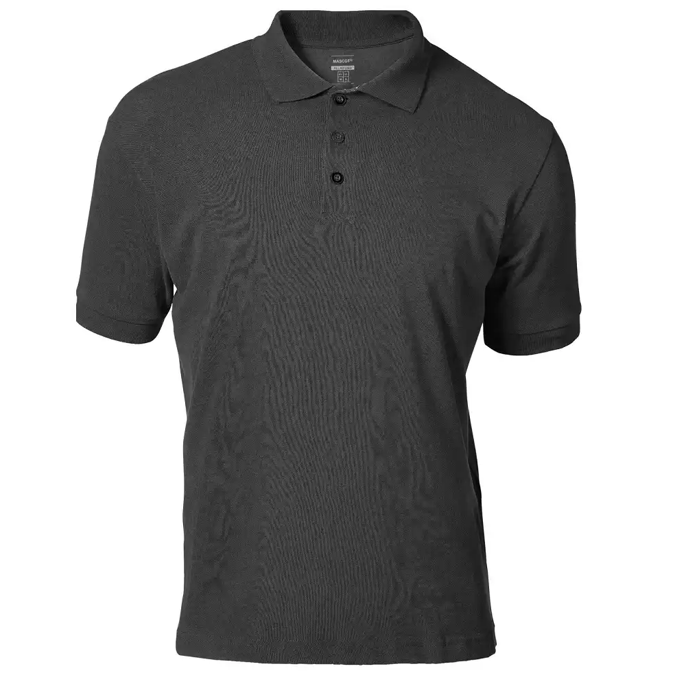 Polo-Shirt "BANDOL" Crossover in dunkelanthrazit, XL - Bild 1