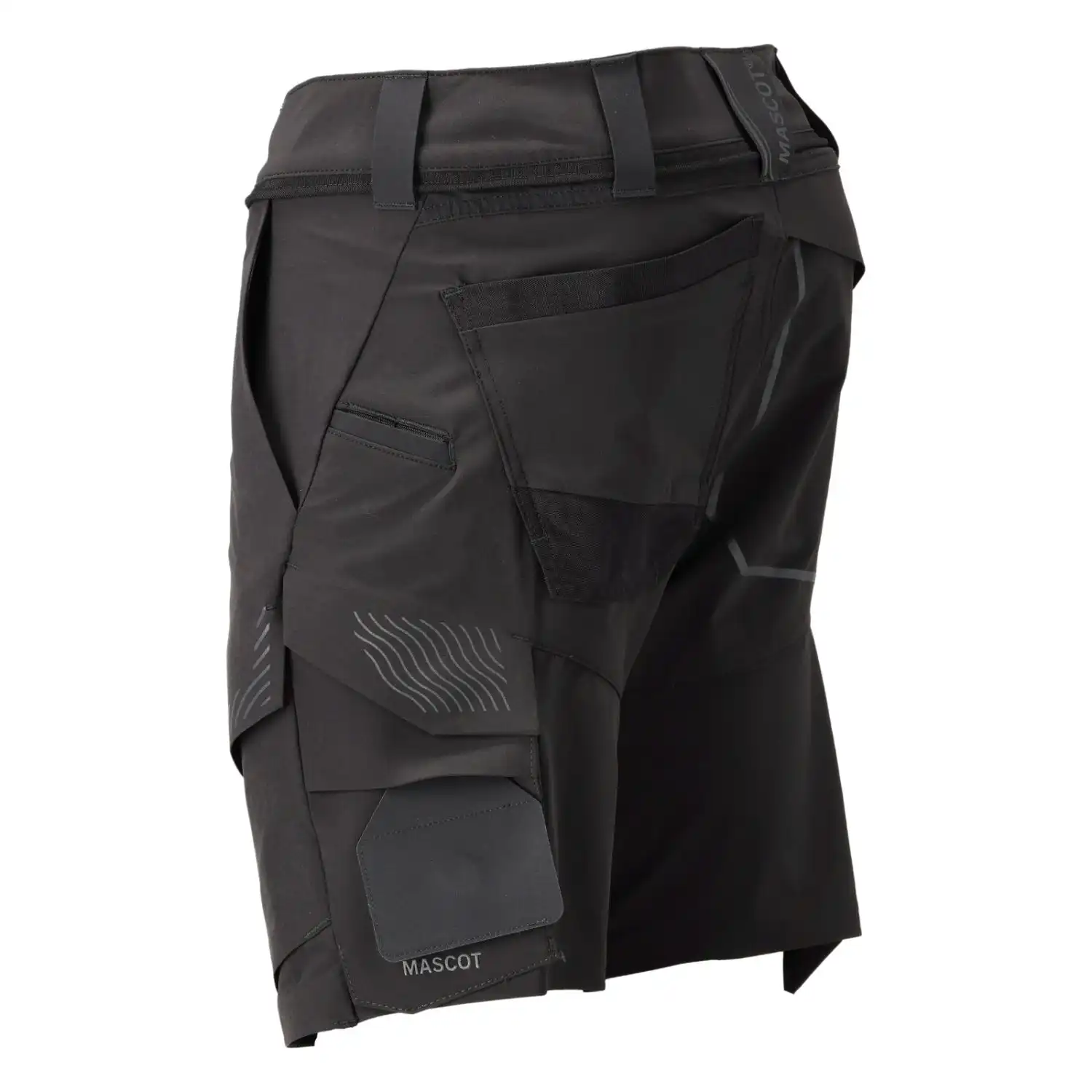 Stretch-Shorts "22149-605" Customized in schwarz, 29C62 - Thumbnail 3