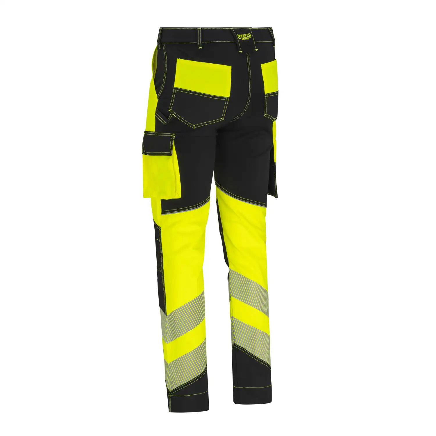 Warnschutz Bundhose "StretchZone" in gelb, 46 - Thumbnail 2