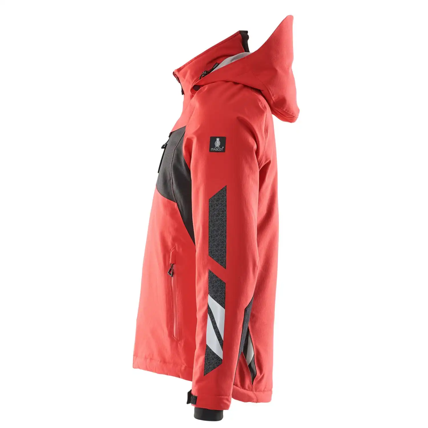 Winterjacke mit CLIMASCOT® "ACCELERATE" in verkehrsrot/schwarz, L - Thumbnail 3