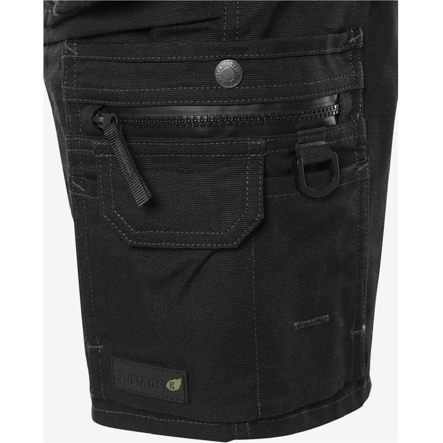 Damen Stretch Handwerkershorts "2527 GCYD" Alnaryd schwarz in 40 - Thumbnail 4