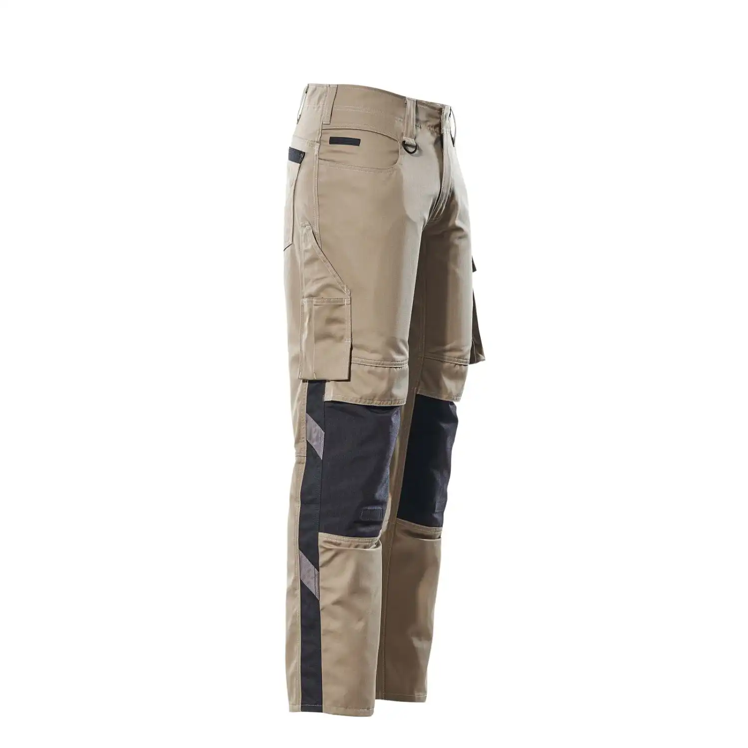 Bundhose "MANNHEIM" Unique mehrfarbig in hellkhaki/schwarz, 76C46 (EU 23) - Thumbnail 4